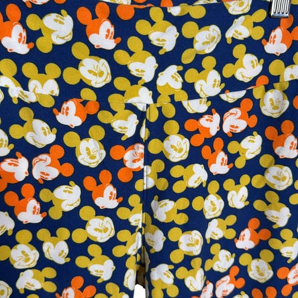 NEW Lularoe OS One Size Disney Mickey Mouse Leggings Size 2-10 - Picture 2 of 5